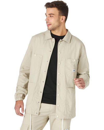 Lee Jeans Coaches Jacket - Natural