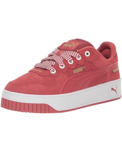 PUMA Carina Street Thick Laces Sneaker - Red