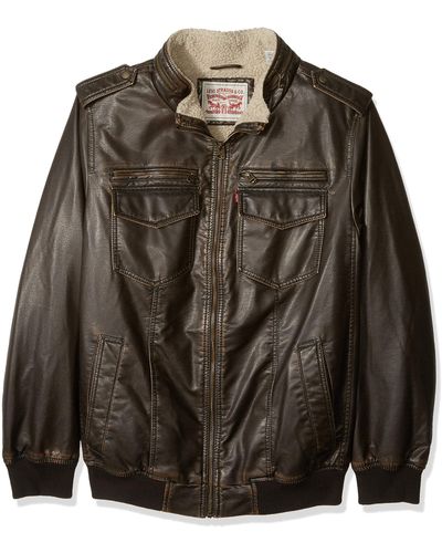 Levi's Leather jackets for | Online Sale up to 78% | Lyst