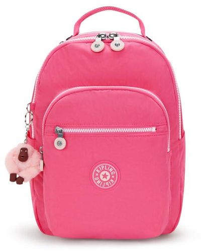 Kipling Backpack Seoul S Happy C Small - Pink