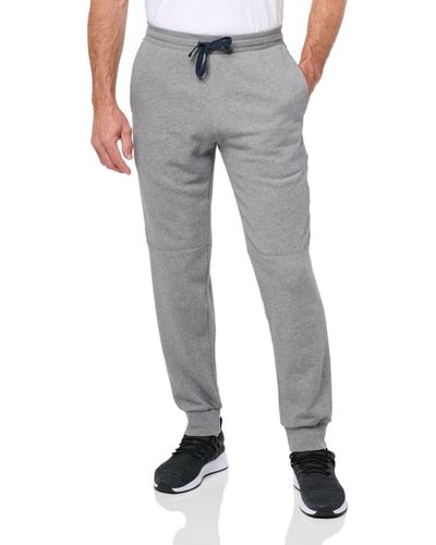 Emporio Armani Iconic Terry Loungewear Pants - Gray