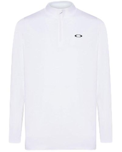 Oakley Gravity Range Quarter Sweatshirt - White