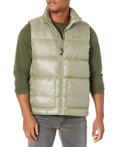 Marmot Guides Down Vest | Winter Puffy Vest For For Skiing - Green