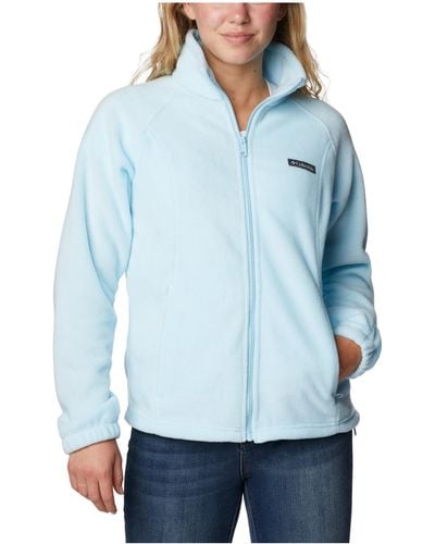 Columbia Benton Springs Classic Fit Full Zip Soft Fleece Jacket - Blue