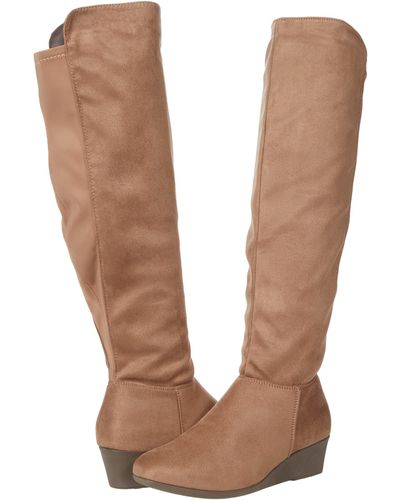 Chinese Laundry Cl By Light On Over-the-knee Boot - Brown