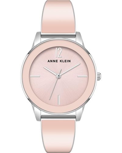 Anne Klein Bangle Watch - Pink
