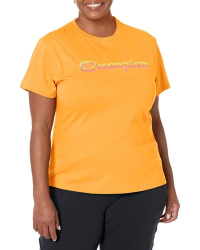 Champion Womens Tee - Orange