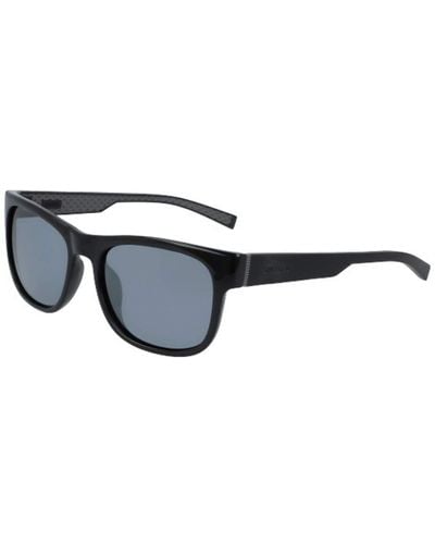 Nautica N6243s Rectangular Sunglasses - Black