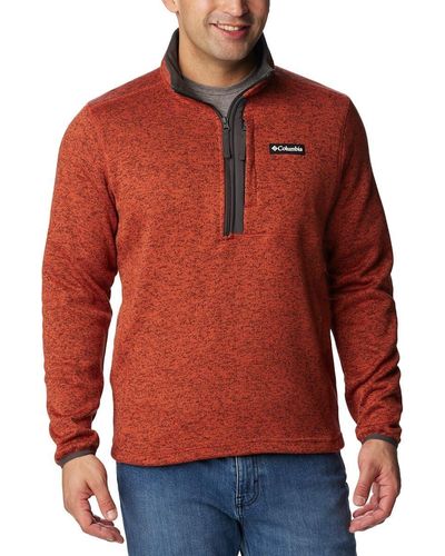 Columbia Sweater Weather Half Zip - Red