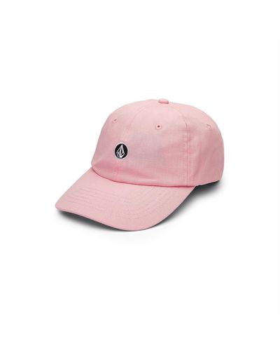 Volcom Circle Stone Dad Hat Light Peony One Size - Pink