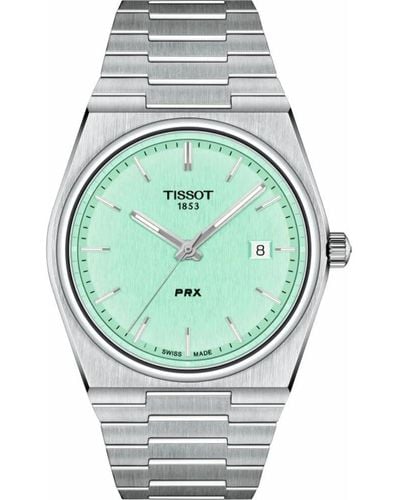 Tissot S Prx 316l Stainless Steel Case Quartz Watches - Green