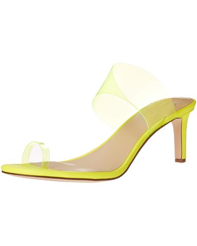 Jessica Simpson Womens Lissah Heeled Sandal - Yellow