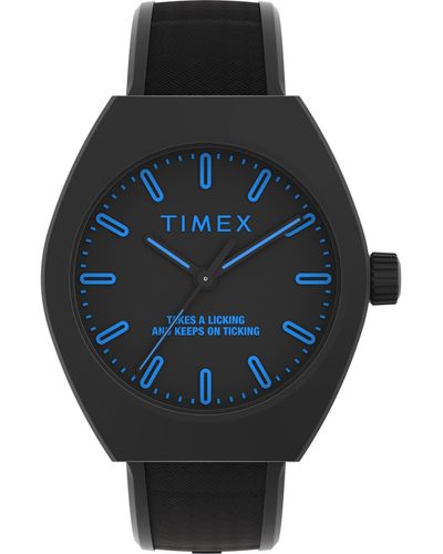 Timex Black Strap Black Dial Black