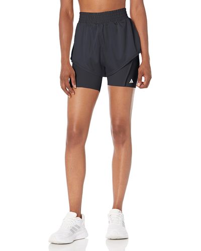 adidas Power Aeroready Two-in-one Shorts - Blue