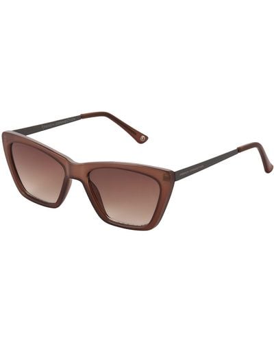 French Connection Gracie Cat Eye Sunglasses For - Brown