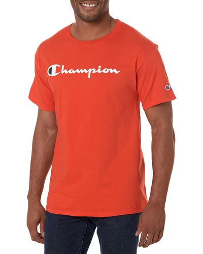 Champion Mens Classic T-shirt - Red