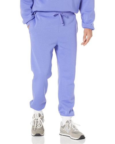 Amazon Essentials Pantaloni della Tuta a Fondo Chiuso vestibilità Comoda - Blu