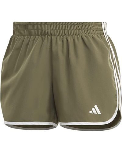 adidas Pacer 3-stripes Knit Short - Green