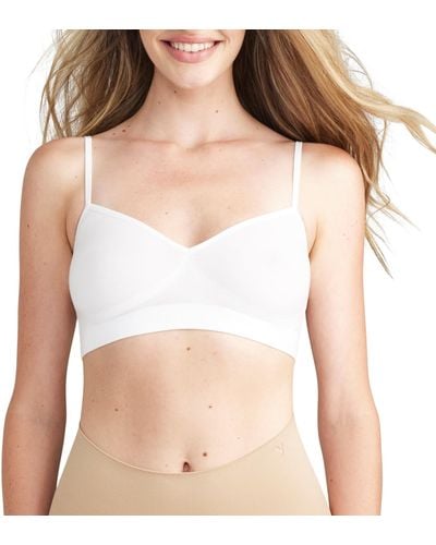Yummie Audrey Unlined Bralette Outlast Seamless - White