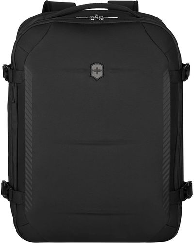 Victorinox Lightweight Laptop Backpack For Traveling Essentials - Sleek Business Backpack Made From Recycled Materials - Black