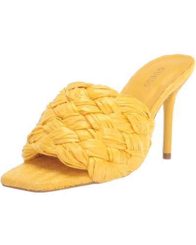 Guess Byanna Heeled Sandal - Yellow