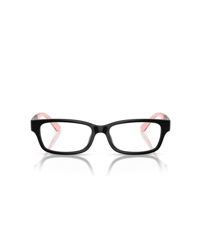 Emporio Armani A|x Armani Exchange Ax3107u Universal Fit Rectangular Prescription Eyewear Frames - Black