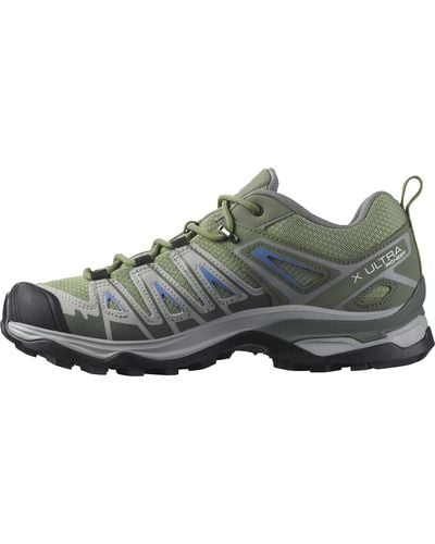 Salomon X Ultra Pioneer Aero Hiking Shoes For Trail Running - Gray