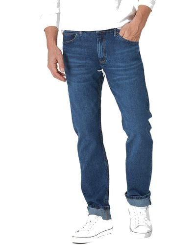 Lee Jeans Legendary Slim Straight Leg Jean - Blau