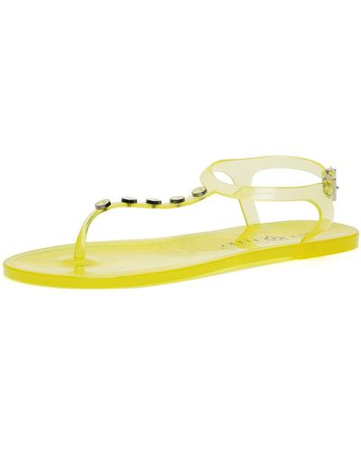 Katy Perry The Geli-t Strap Flat Sandal - Yellow