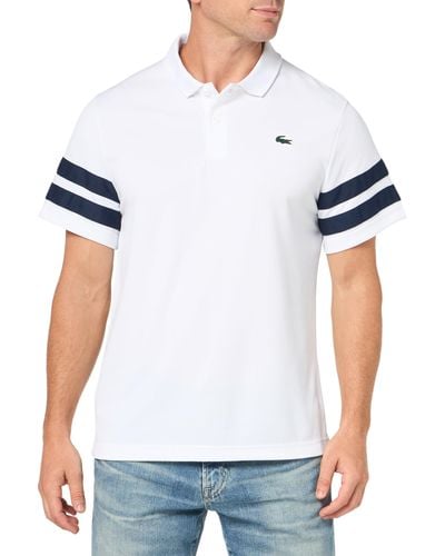 Lacoste Short Sleeve Regular Fit Tennis Polo - White