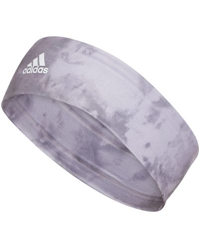 adidas Alphaskin 2.0 Elastic Headband - Purple