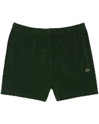 Lacoste Regular Fit Short W/adjustable Waist - Green
