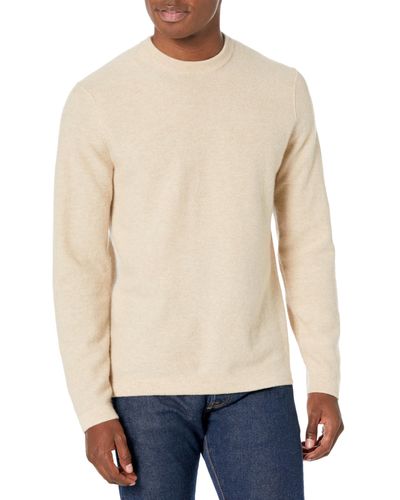 Vince S Boiled Cashmere L/s Crew - Natural