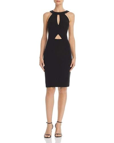 Laundry by Shelli Segal Double Cut Out Cocktail Dress - Black