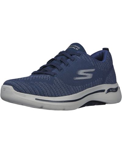 Skechers 216126 Navy 7.5 Ee - Blue