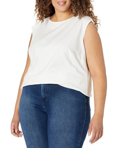 NIC+ZOE Nic+zoe Plus Size Perfect Layer Top - White