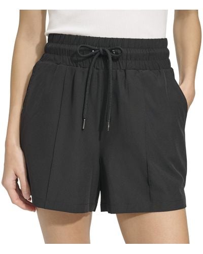 Andrew Marc Pull On Relaxed Stretch Short - Black