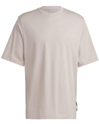 adidas Mens Lounge T-shirt T Shirt - Pink