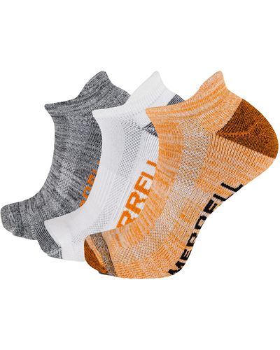 Merrell And Recycled Lightweight Cushion Low Cut Tab Socks-3 Pair Pack-hiking Arch Support - Multicolor