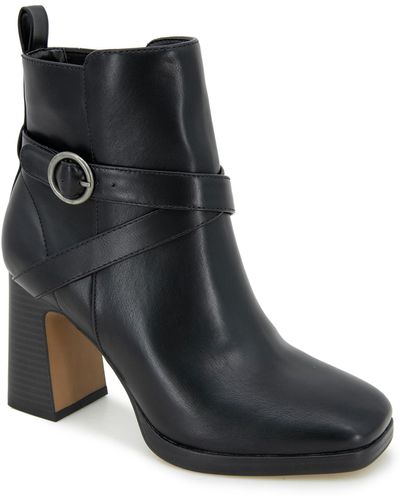 Kensie Axel Ankle Boot - Black