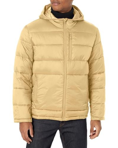 Cole Haan Everyday Water Resistant Puffer Jacket - Natural