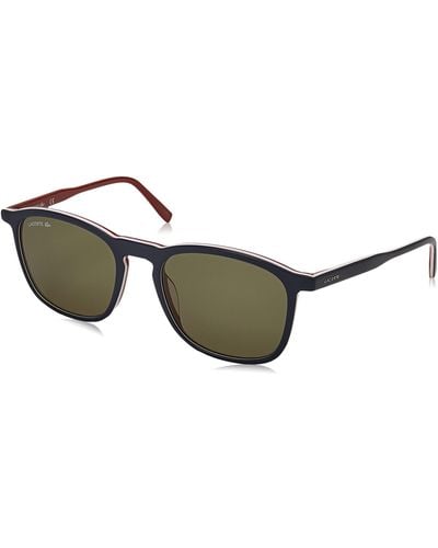 Lacoste L901s Rectangular Sunglasses - Blue