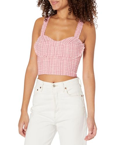 Guess Sleeveless Emily Top - Pink