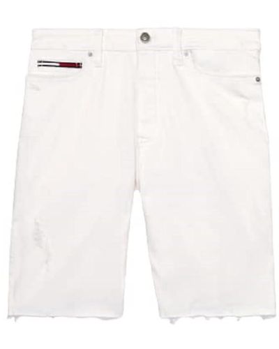 Tommy Hilfiger Adaptive Faded Bermuda Short - White