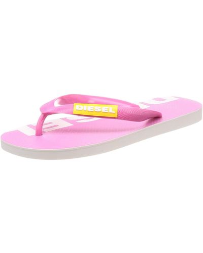 DIESEL Sa-briian W-sandals Flip-flop - Pink