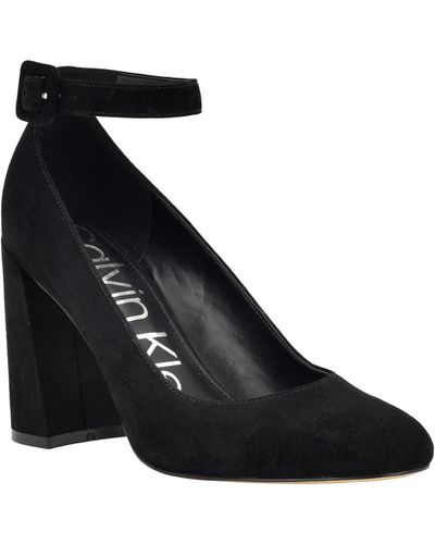 Calvin Klein Fallone Mid Calf Boot - Black