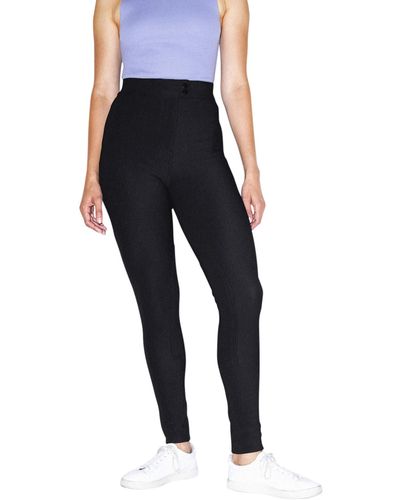 American Apparel The Riding Pant, Black, Small