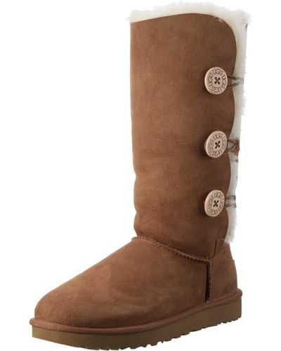 UGG Bailey Button Triplet Ii - Brown