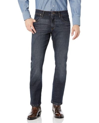 Wrangler Retro Relaxed Fit Boot Cut Jean - Blue