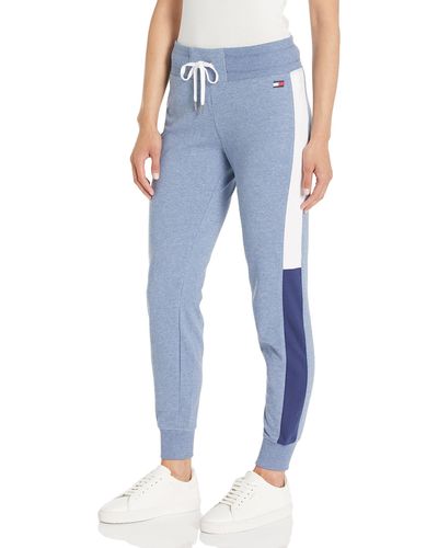 Tommy Hilfiger Soft & Comfortable Smocked Waistband Jogger - Blue